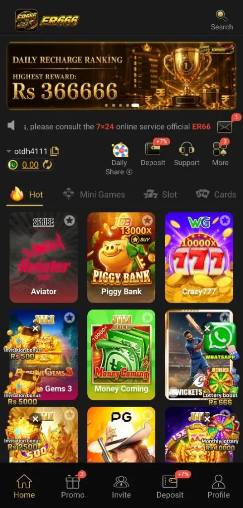 ER666 Game
