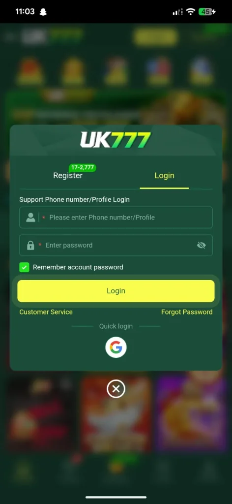 UK777 APK